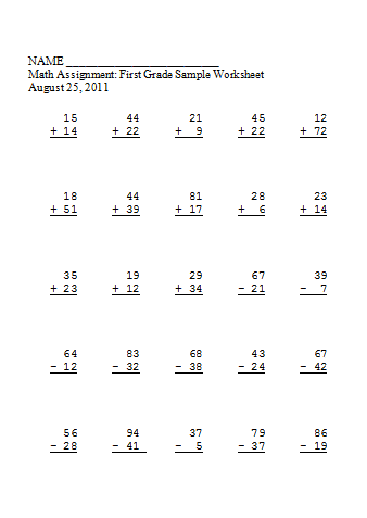 Math on Math Worksheets For K 6 Math Help   Free Practice Math Worksheets
