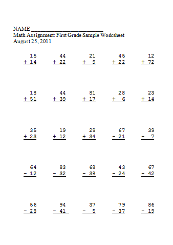 Free Math Worksheets Printable Organized By Grade K5